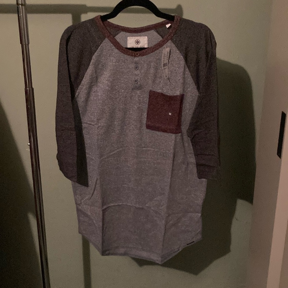Pacsun meduim 3/4 sleeve Henley shirt